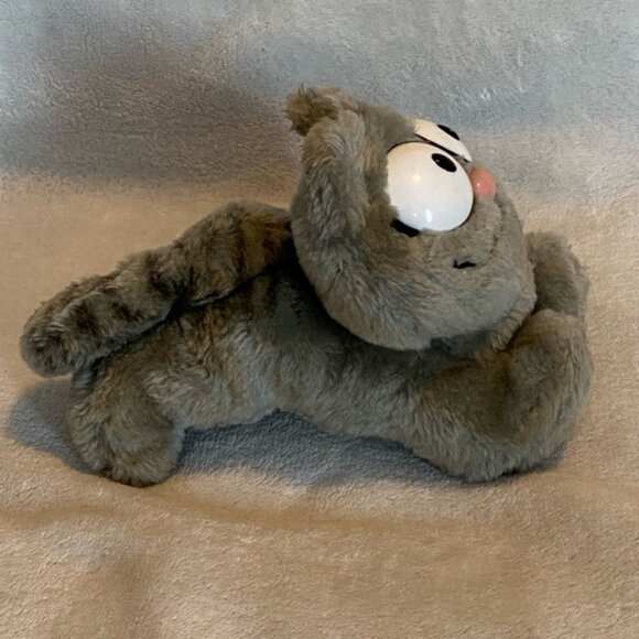 VTG Garfield Nermal 1983 Cat Grey Stuffed Animal Plush United Features Syndicate - Picture 6 of 12